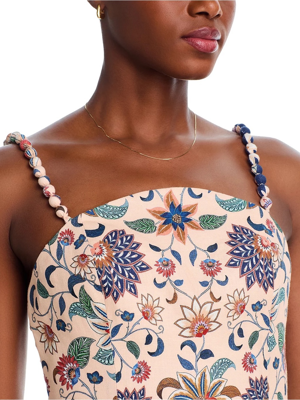 NWT FARM Rio Floral Dehli Linen Dress - Picture 3 of 5